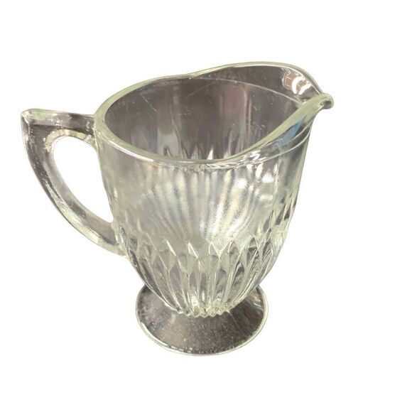 Vintage Jeannette Depression Glass Sugar Creamer Charm to Your Table Retro Class - Picture 11 of 16